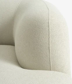 JYLLINGECanapé JYLLINGE méridienne tissu teddy beige
