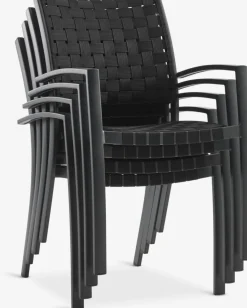 KAPPRUET + GLOMFJORDKAPPRUET L65 table + 2 GLOMFJORD chaises noir