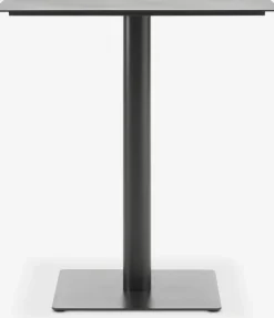 KAPPRUET + TRILLEVALLENKAPPRUET L65 table + 2 TRILLEVALLEN chaises noir