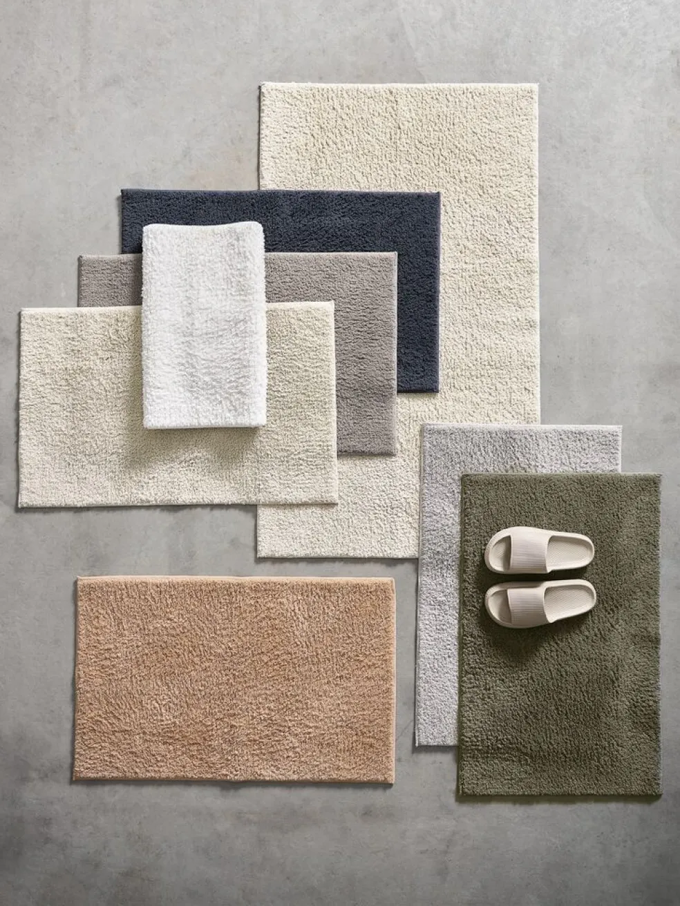 KARLSTADGoldTapis de bain KARLSTAD 50x80 vert olive KRONBORG
