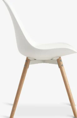 KASTRUPChaise KASTRUP blanc/chêne