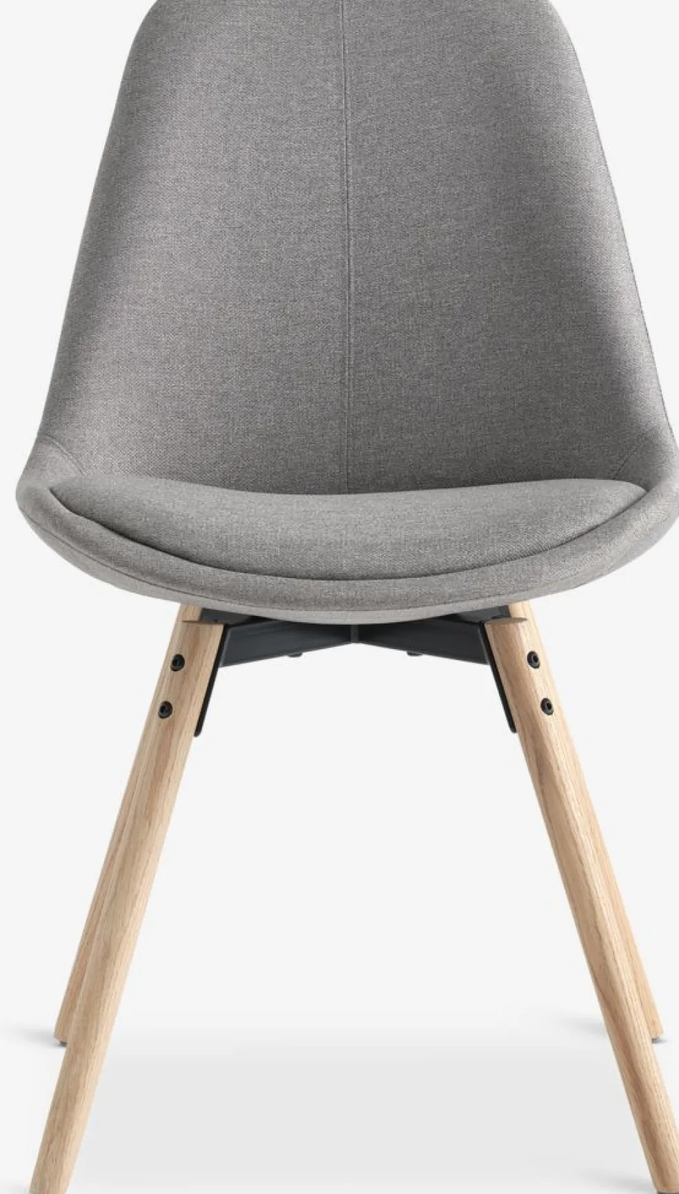 KASTRUPChaise KASTRUP tissu sable/chêne naturel