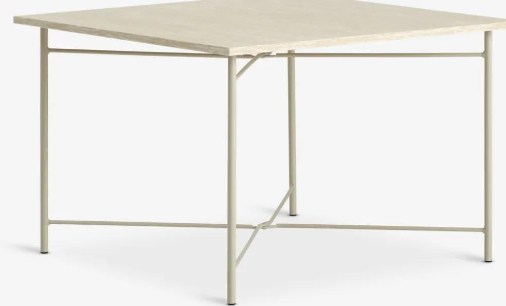 KILDEDALTable basse KILDEDAL 60x60 coloris travertin