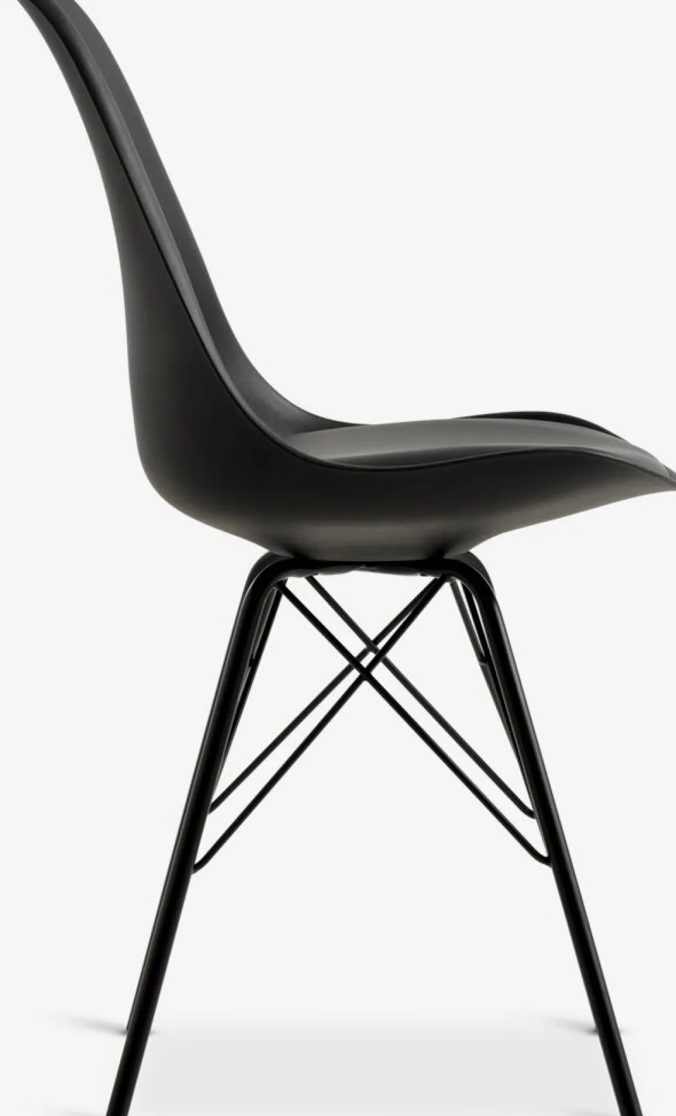 KLARUPChaise KLARUP noir/noir