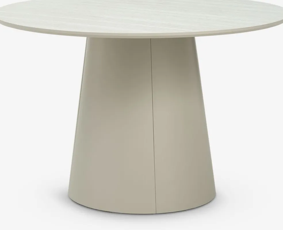 KLIPLEVTable KLIPLEV Ø120 coloris travertin/beige