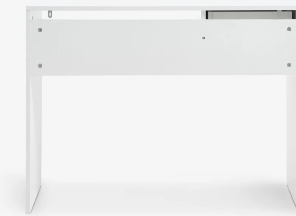 KNABSTRUPBureau KNABSTRUP 40x100 1 tiroir blanc