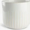 KNUDSENCache-pot KNUDSEN Ø20xH18cm blanc