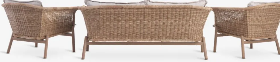 KOEPINGEnsemble lounge KOEPING 4,5 personnes naturel