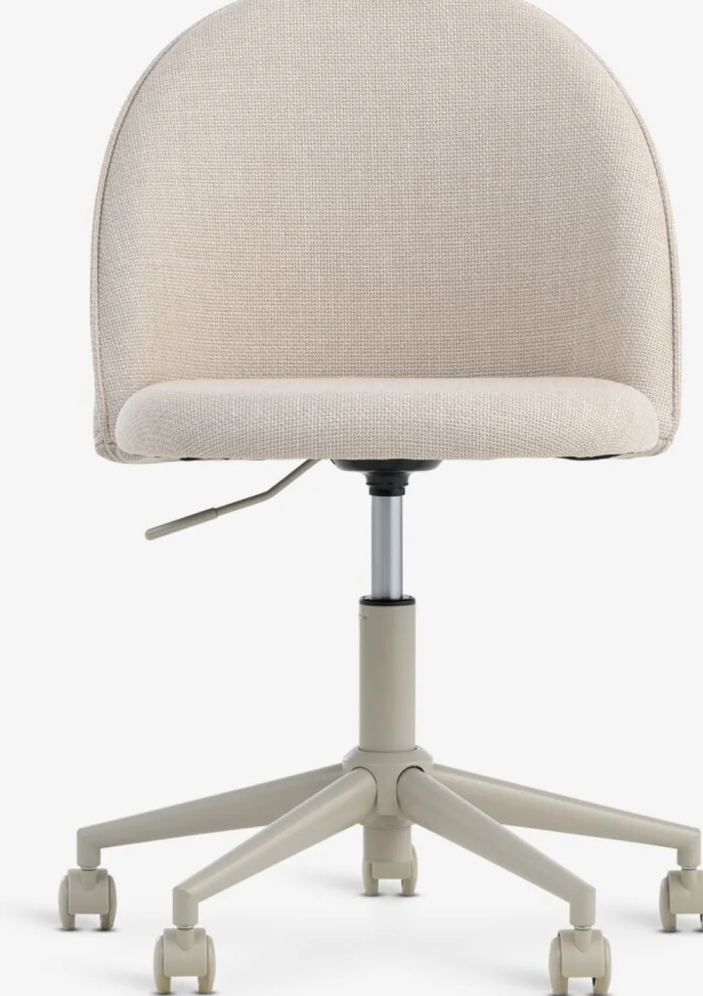 KOKKEDALChaise de bureau KOKKEDAL tissu beige/beige