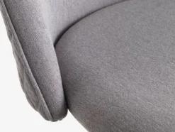 KOKKEDALChaise de bureau KOKKEDAL tissu gris/blanc