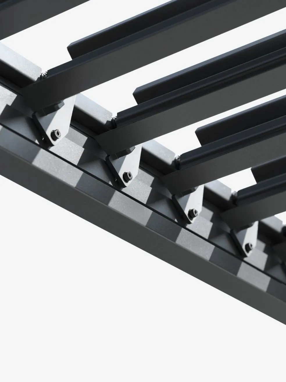 KONGEMOSEPergola KONGEMOSE l3xL3xH2,36m noir