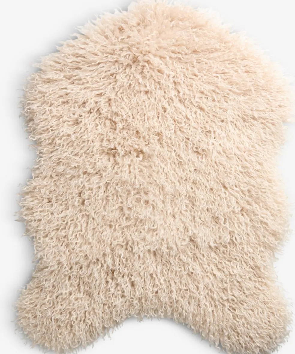 KORSKNAPFausse fourrure KORSKNAP 55x75 beige