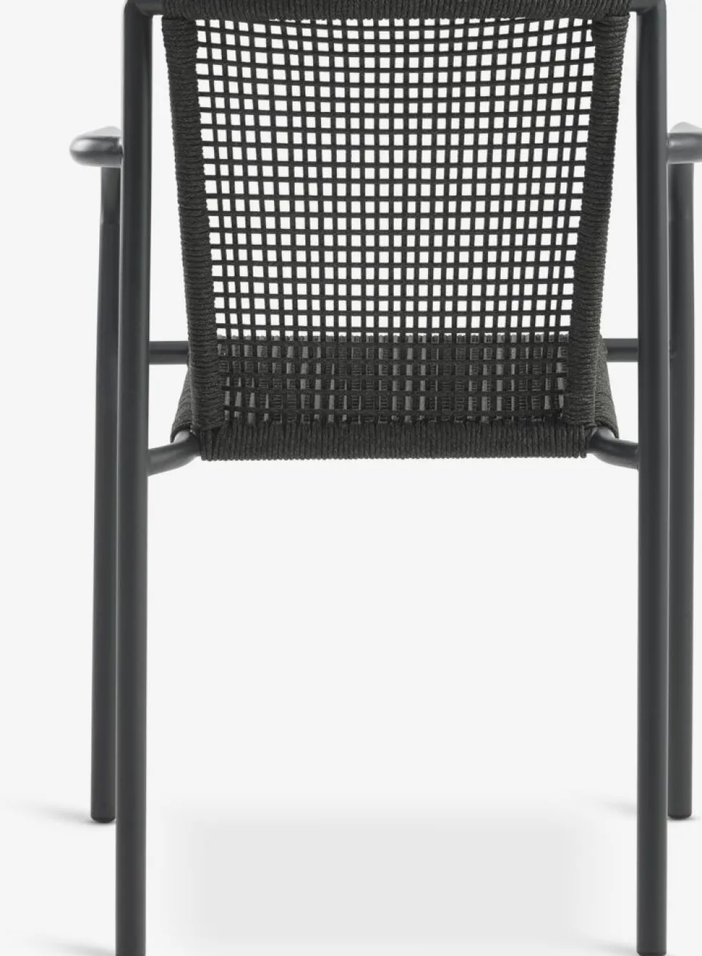 KRISTIANSTADChaise empilable KRISTIANSTAD vert foncé
