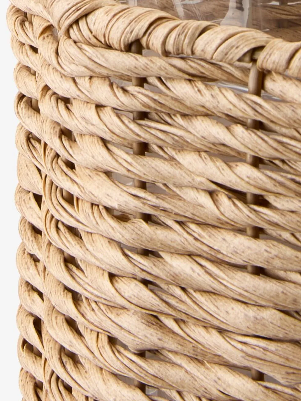 KUBBJardinière suspendue KUBB Ø24xH18 naturel