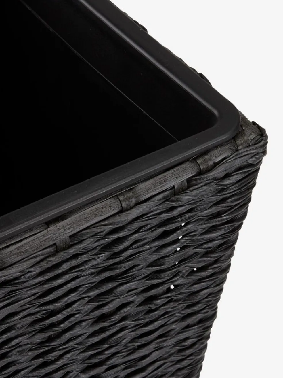 KUBBPanier pour plantes KUBB l30xL30xH50 noir