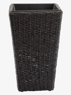 KUBBPanier pour plantes KUBB l30xL30xH50 noir