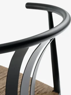 KUMLA + TAGMARKKUMLA L150 table gris + 4 TAGMARK chaises noir
