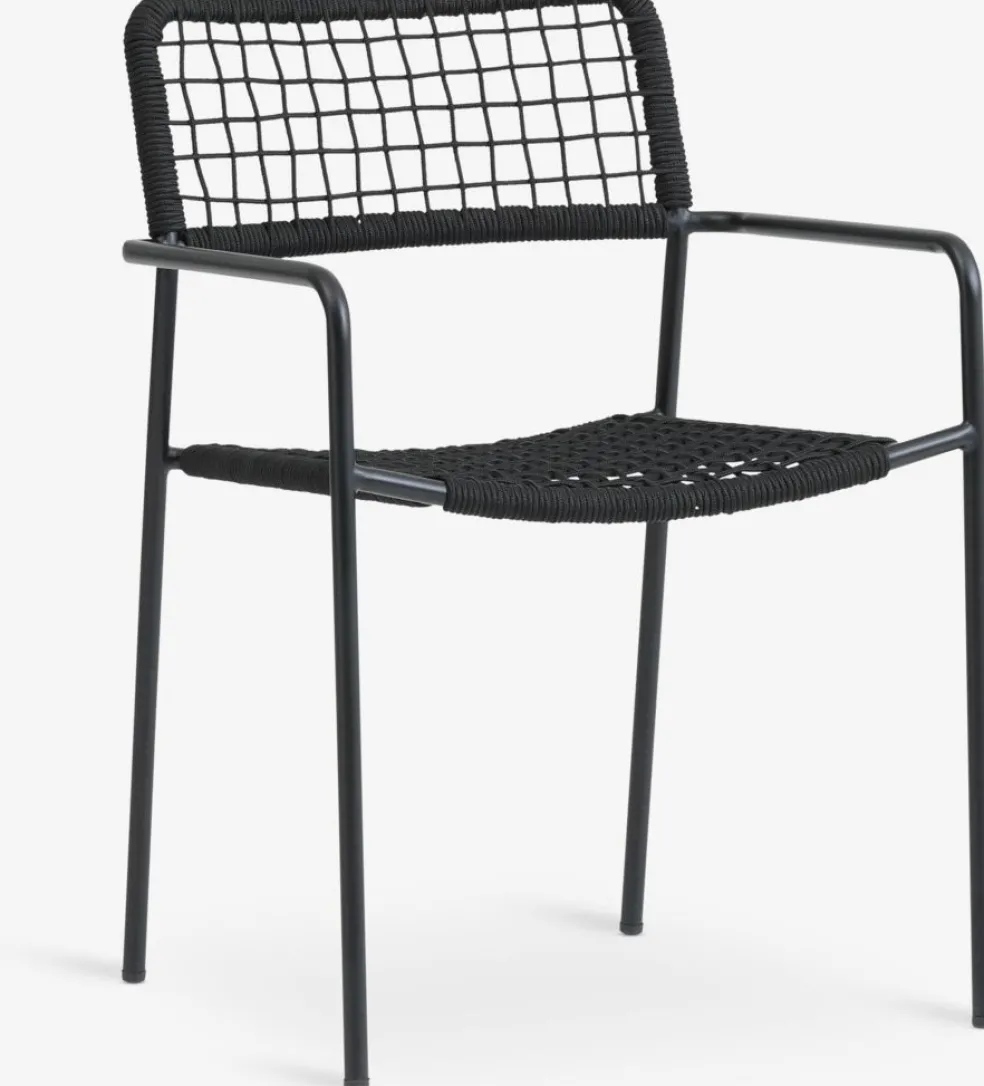 LABINGChaise empilable LABING noir