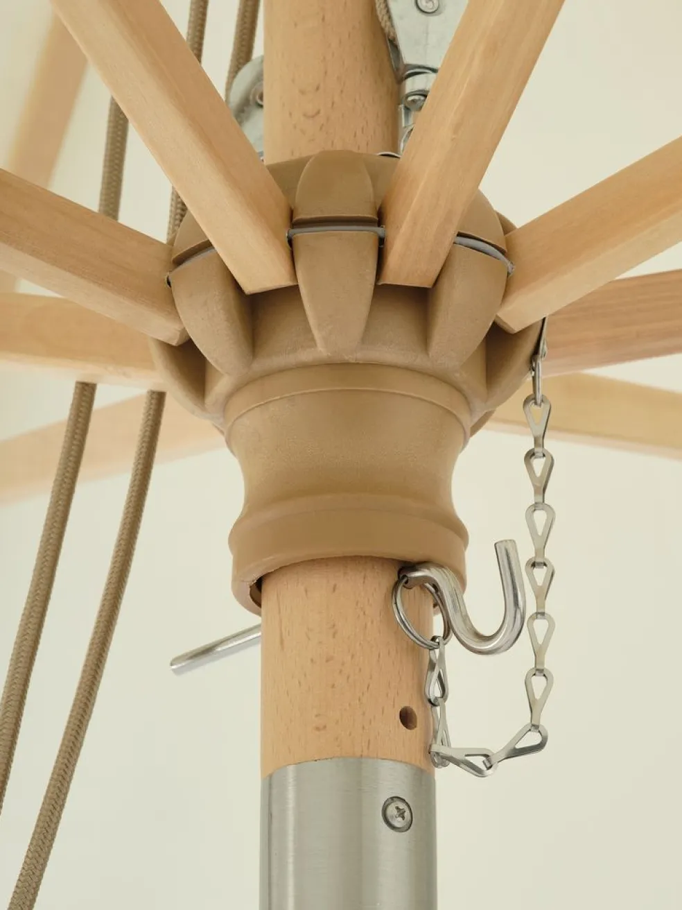 LEMVIGParasol LEMVIG Ø300 blanc cassé