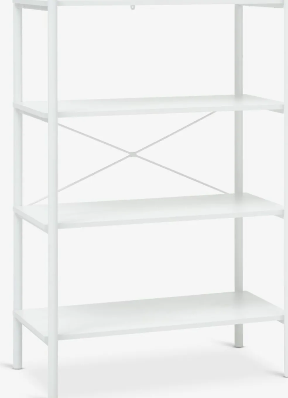 LINDVEDÉtagère LINDVED 4 tablettes blanc