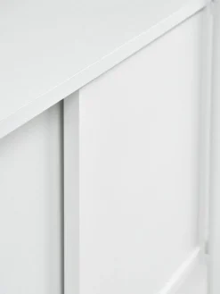 LINDVEDÉtagère LINDVED 6 tablettes 2 portes blanc