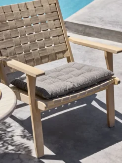 LODSHOLMCoussin de jardin pour fauteuil lounge LODSHOLM brun foncé