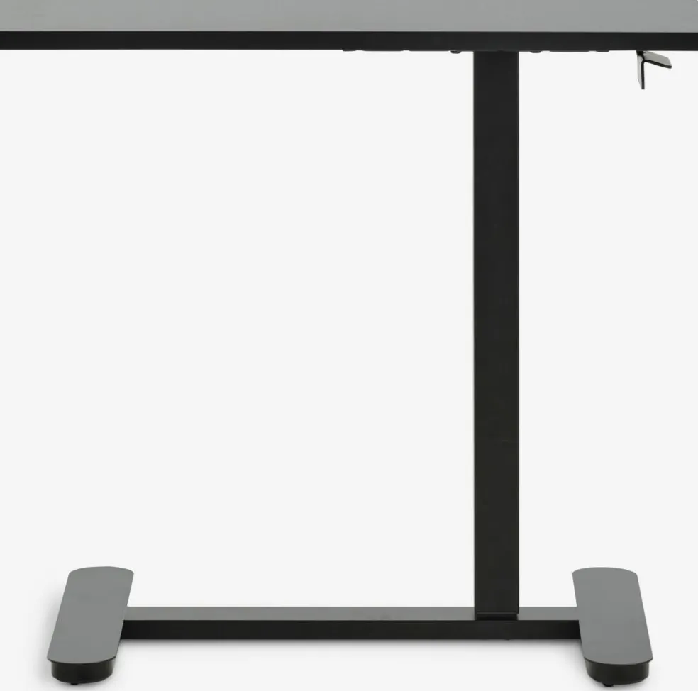 LUNDTOFTBureau à hauteur réglable a/vérin à gaz LUNDTOFT 40x70 noir