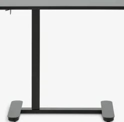 LUNDTOFTBureau à hauteur réglable a/vérin à gaz LUNDTOFT 40x70 noir