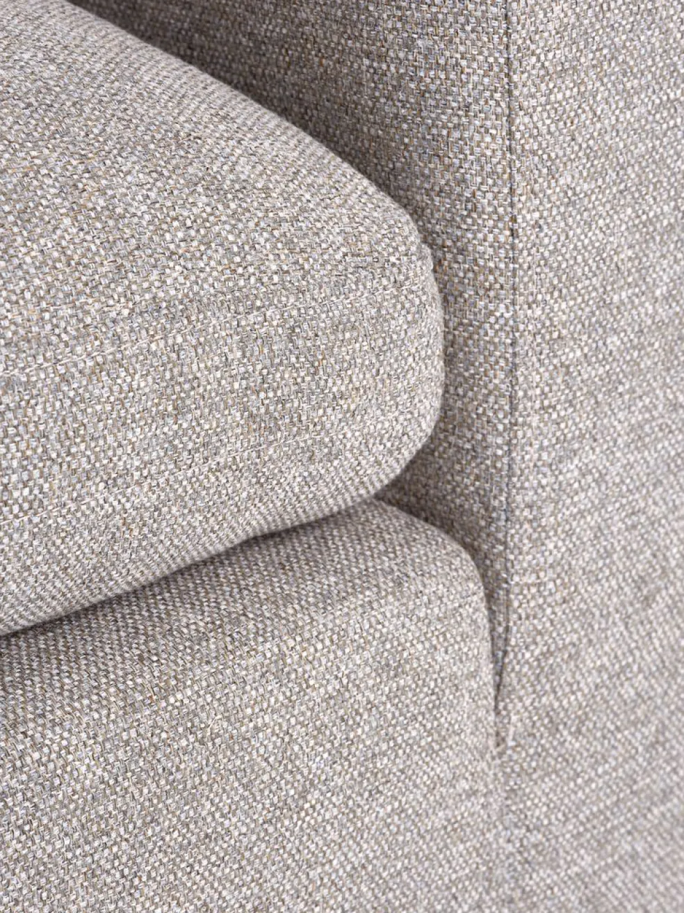 LYBYModule canapé LYBY central tissu sable