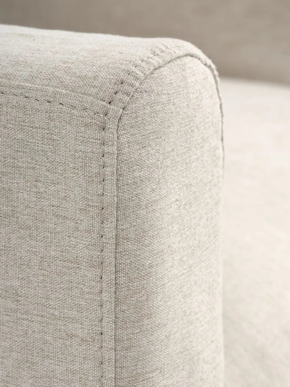LYNGAAFauteuil LYNGAA housse amovible tissu beige