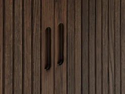 LYNGVIGBuffet LYNGVIG 160 cm 2 portes tambours chêne foncé