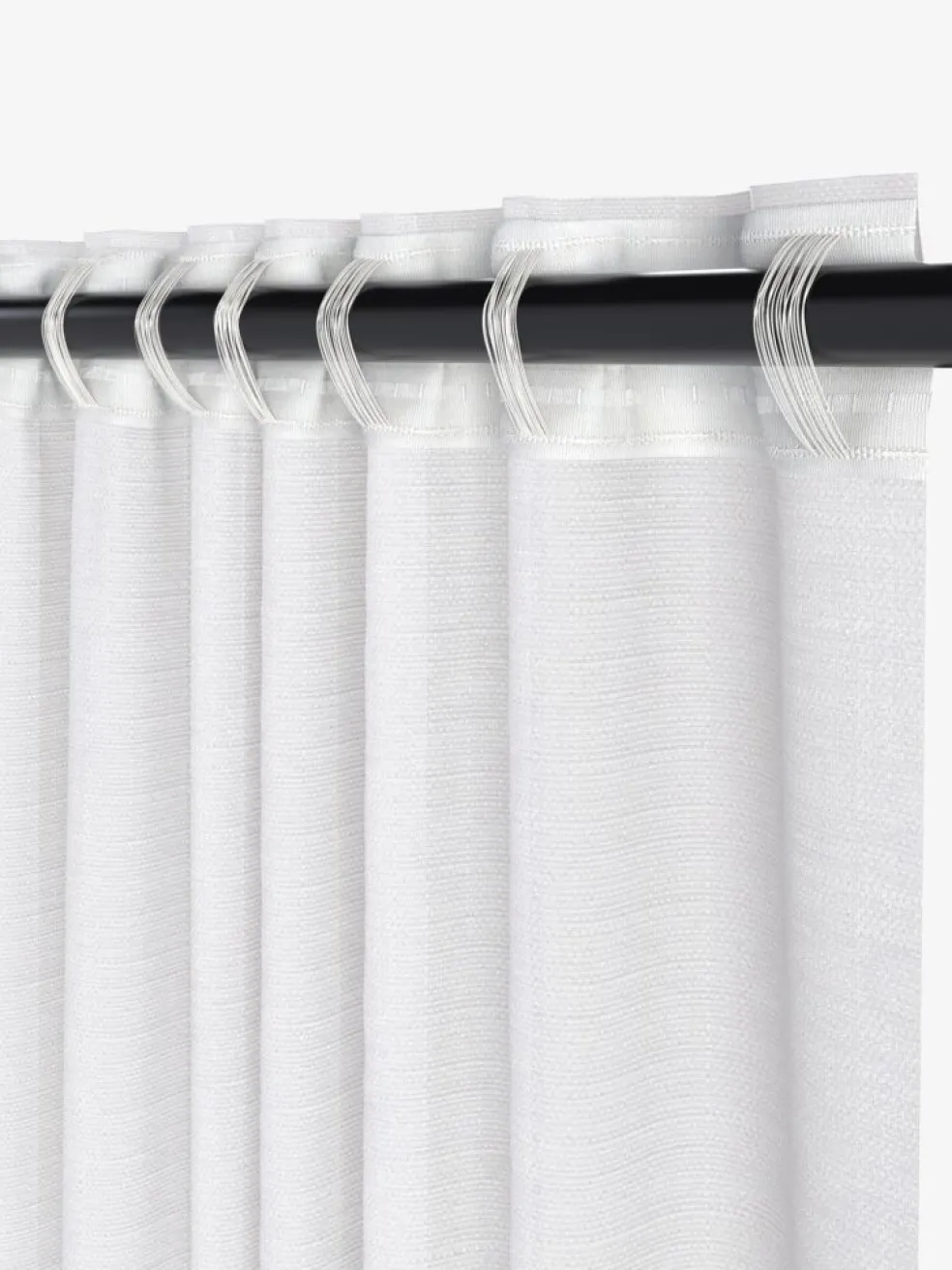 LYSERENRideau LYSEREN 1x140x245 blanc cassé