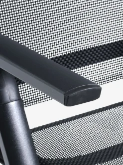 MADERUP + LOMMAMADERUP L205 table noir + 4 LOMMA chaises inclinables noir