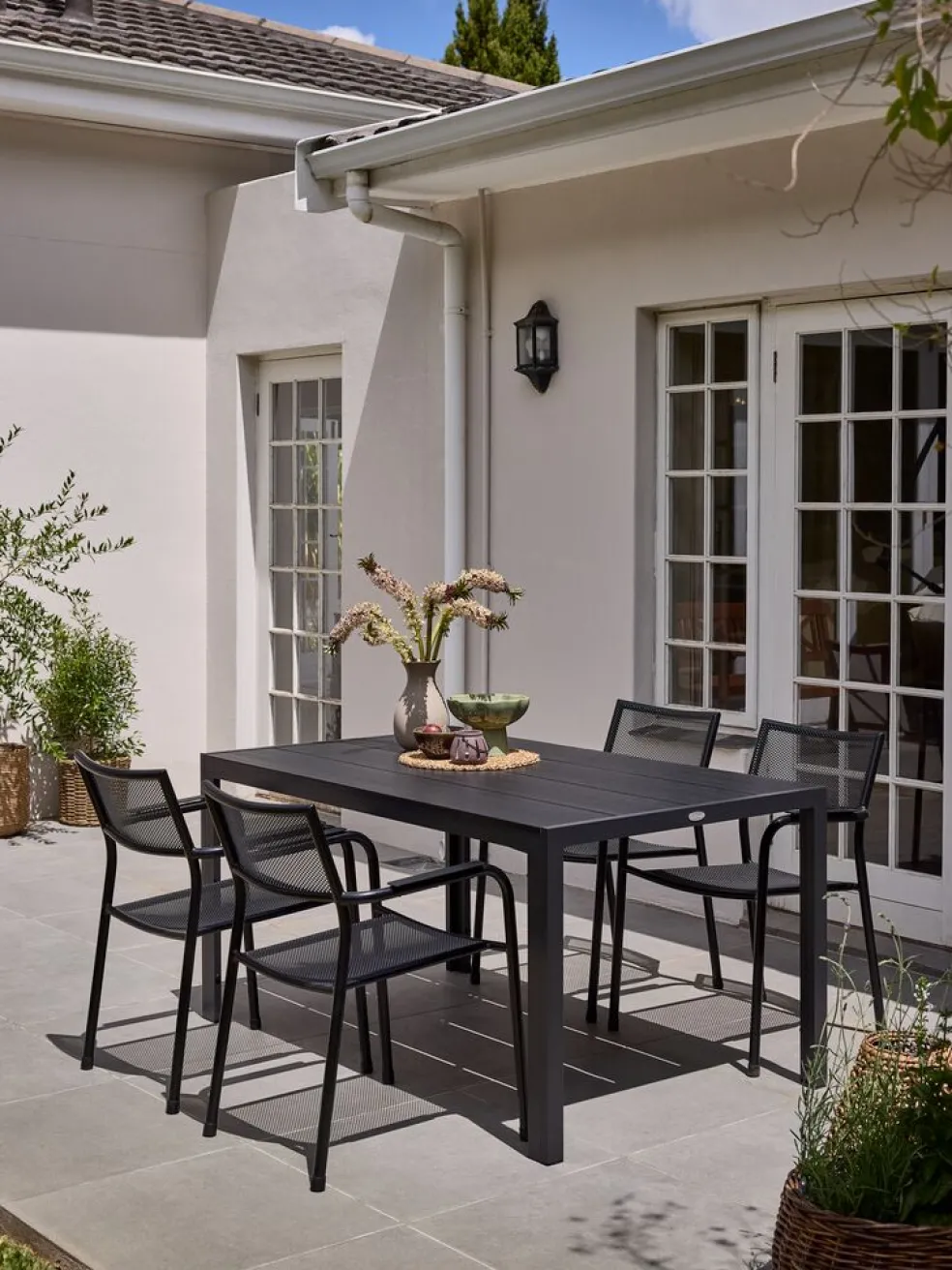 MADERUPTable de jardin MADERUP l90xL150 noir