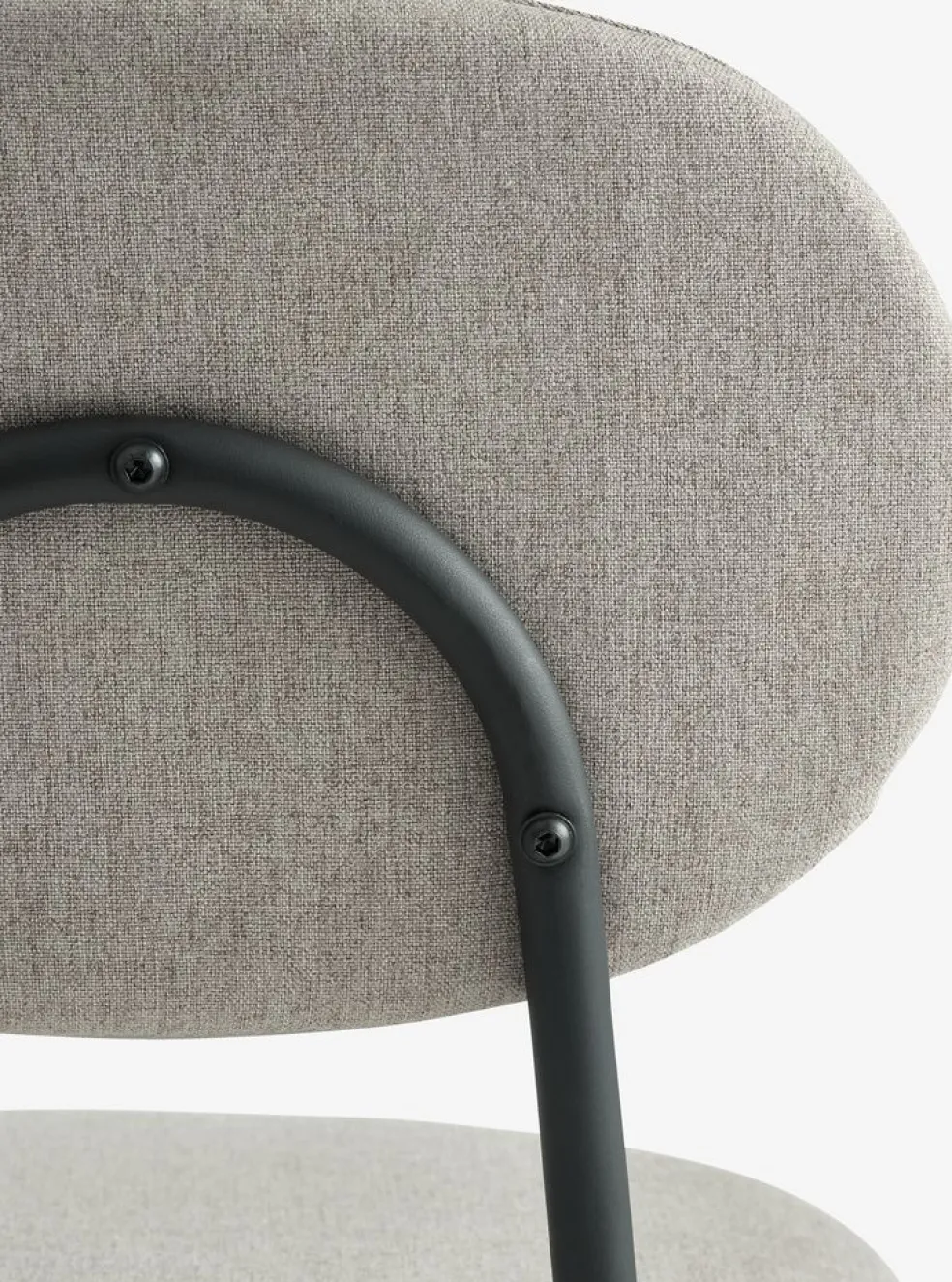 MALTChaise MALT tissu sable/noir
