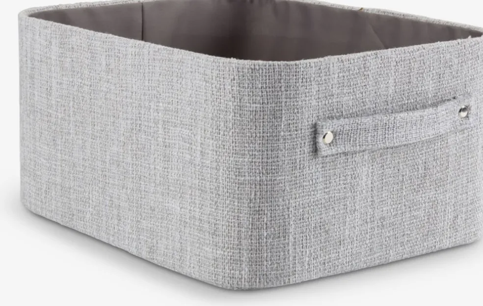 MALTEPanier MALTE l32xL27xH16cm gris