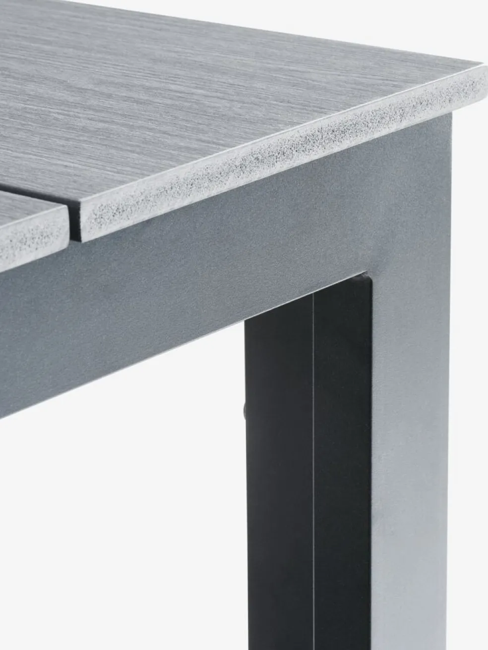MARIELYST + GUDHJEMMARIELYST L205 table + 4 GUDHJEM chaises gris