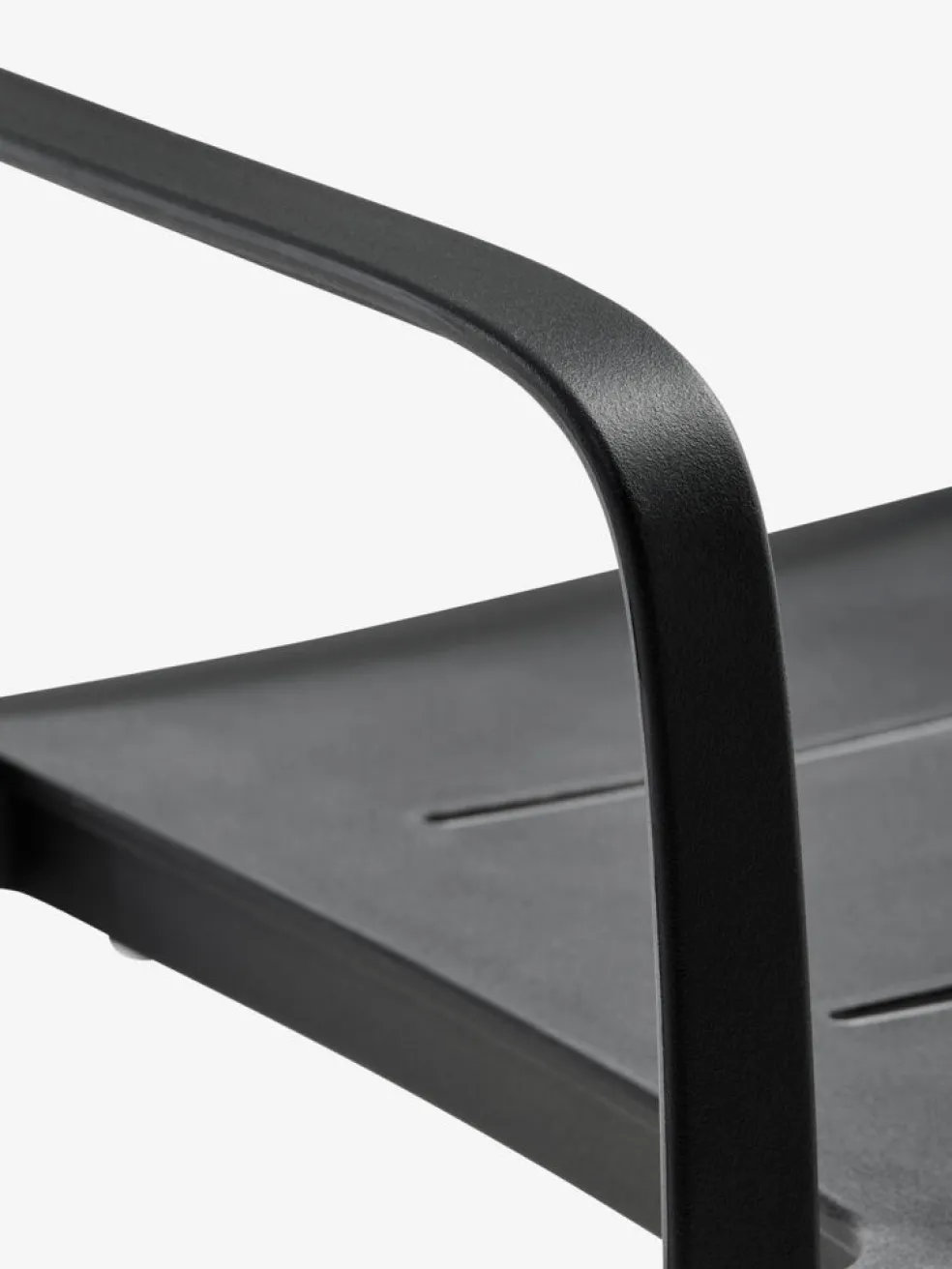 MARIELYST + INGSTRUPMARIELYST L150 table gris + 4 INGSTRUP chaises noir