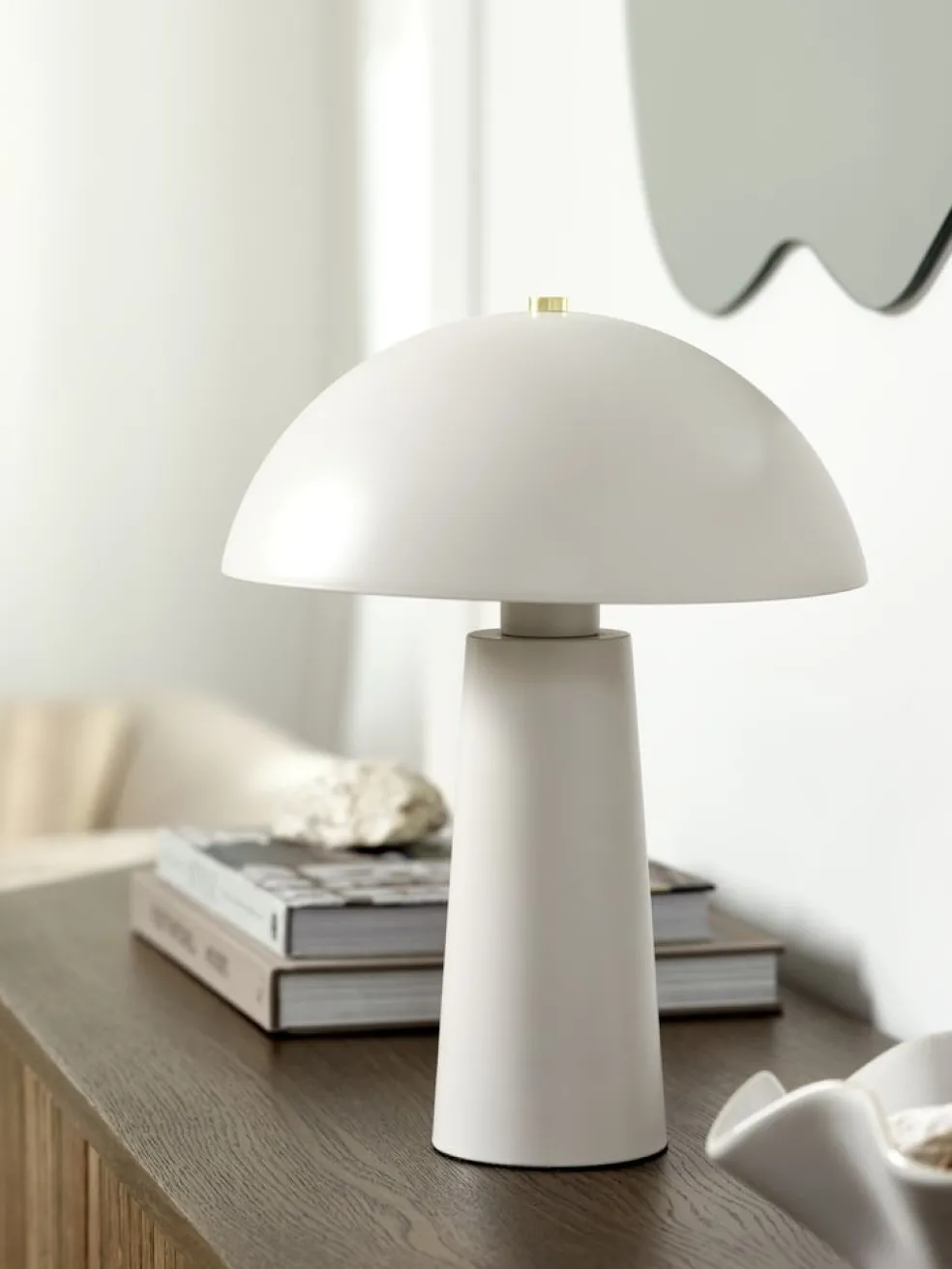 MARKUSLampe de table MARKUS Ø27xH36cm gris