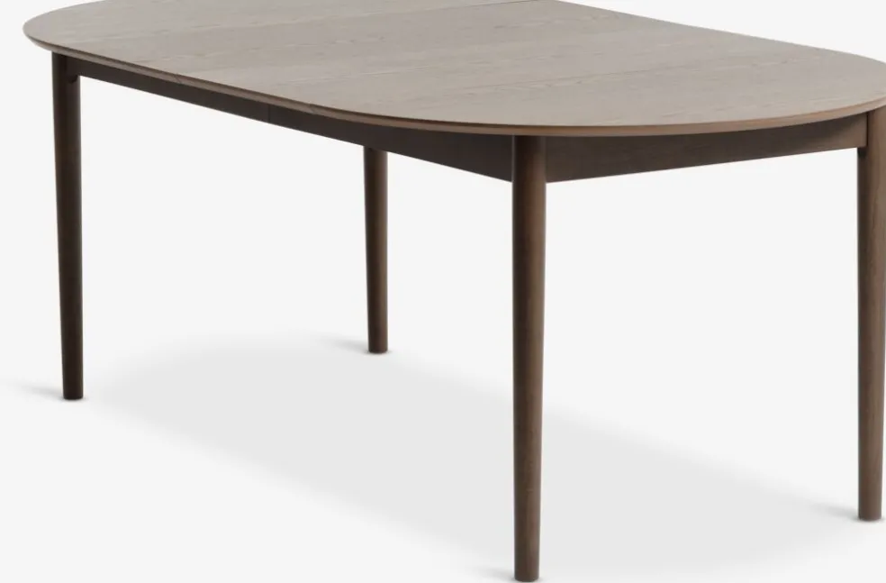 MARSTRANDTable MARSTRAND Ø110/110x200 chêne foncé