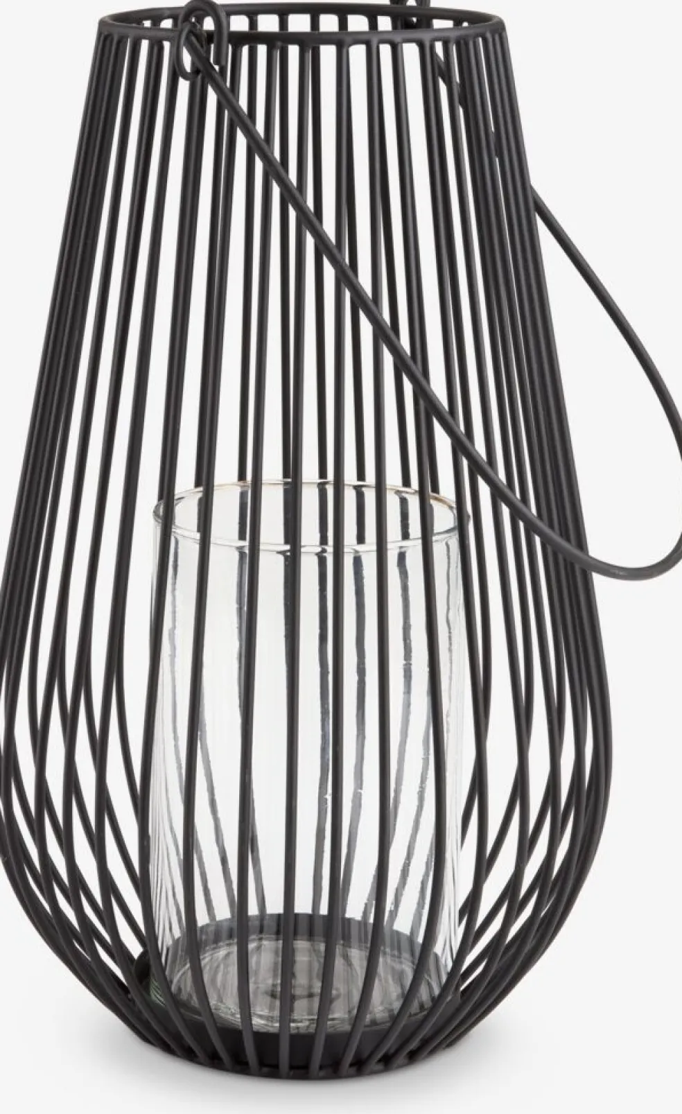 MELIASLanterne MELIAS Ø21xH34cm noir