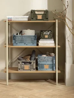 MILASPanier MILAS l16xL25xH10 pliable vert olive