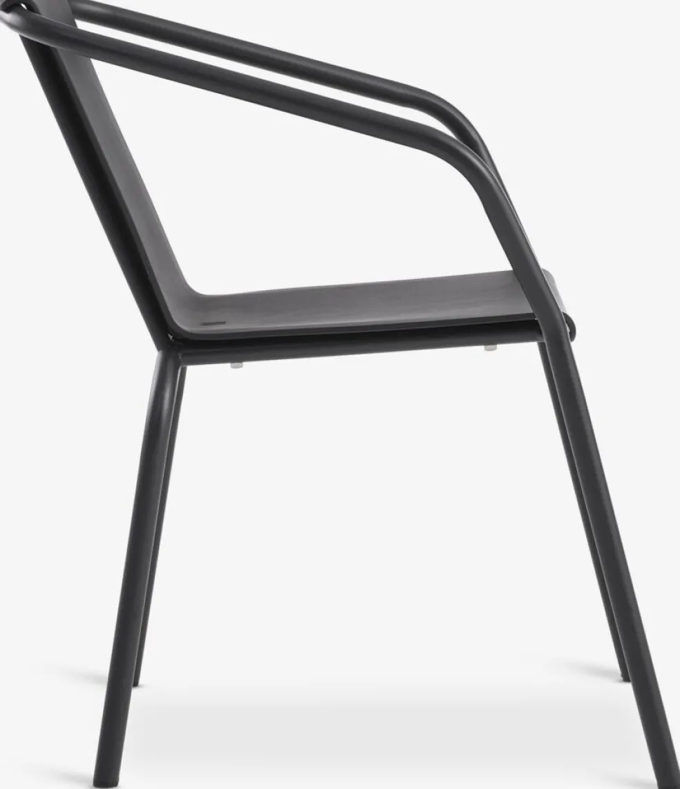 MODUMChaise empilable MODUM noir