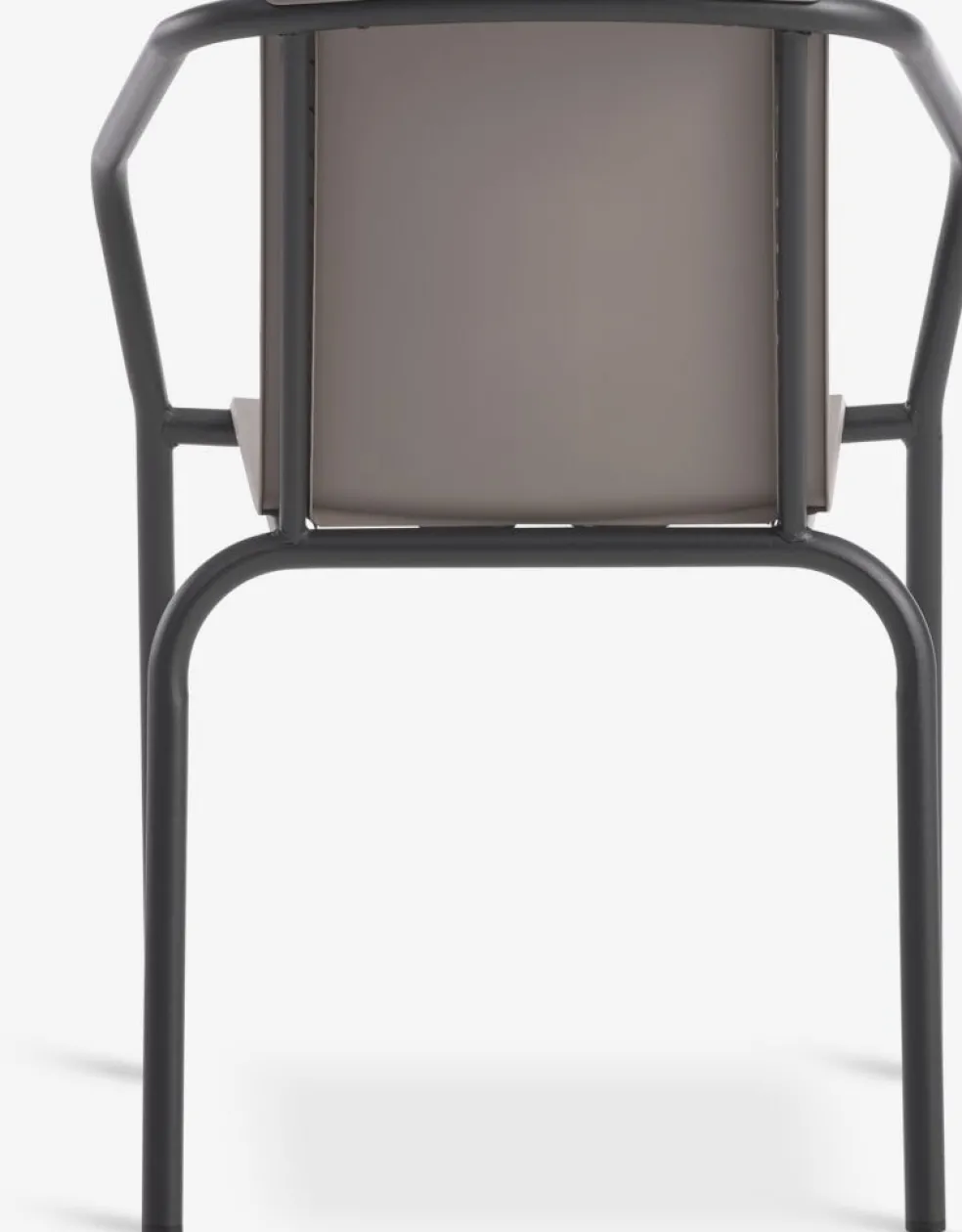 MODUMChaise empilable MODUM sable foncé
