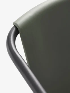MODUMChaise empilable MODUM vert olive