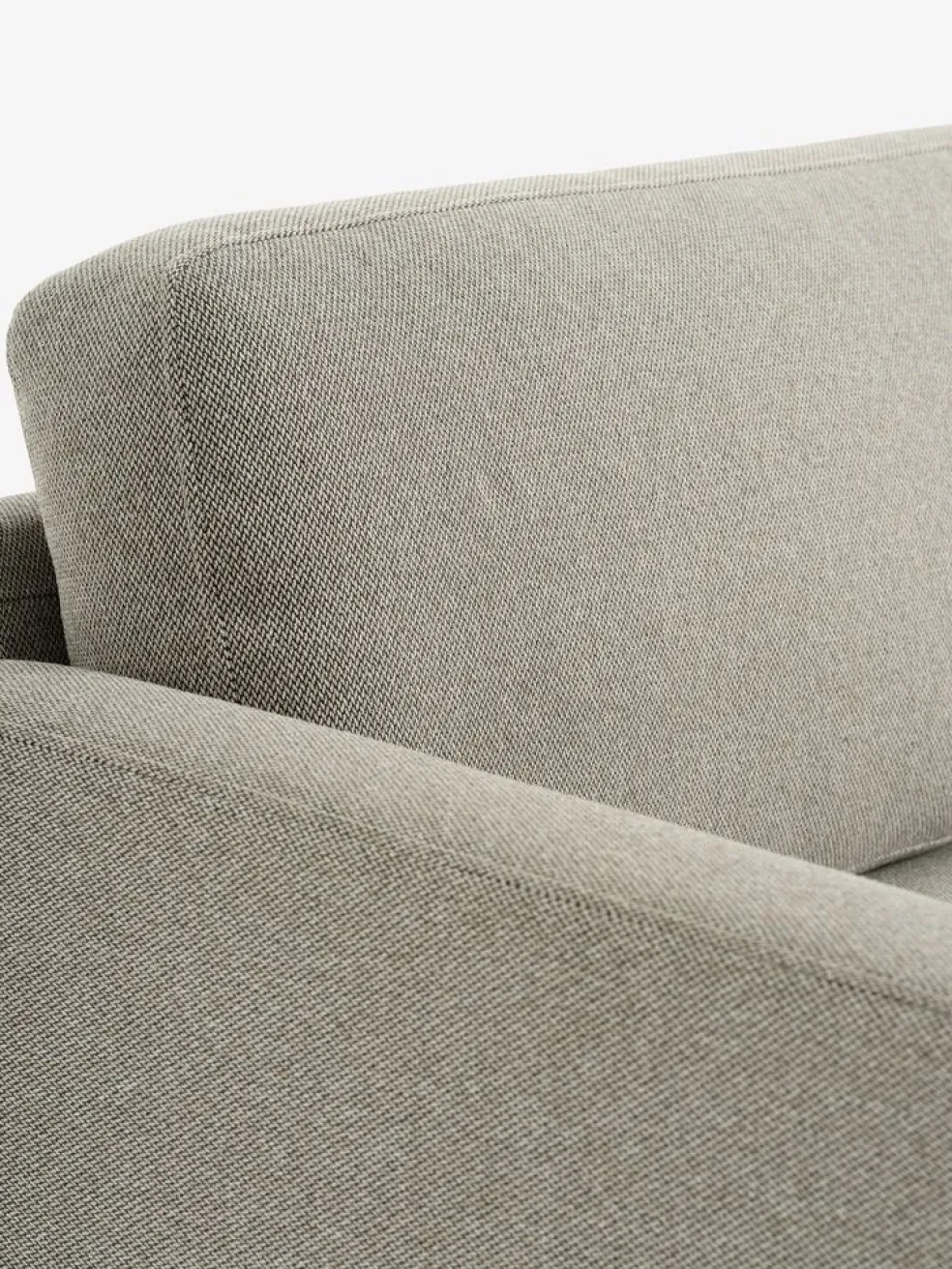 MOMMARKCanapé convertible méridienne MOMMARK tissu beige