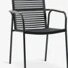 NABEChaise empilable NABE noir