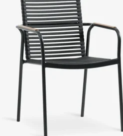NABEChaise empilable NABE noir
