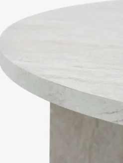 NIELSHAVETable basse NIELSHAVE Ø70 coloris travertin