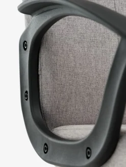 NIMTOFTEFauteuil de bureau NIMTOFTE tissu gris/noir
